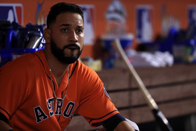 El infielder venezolano, Marwin González (Foto: AFP)