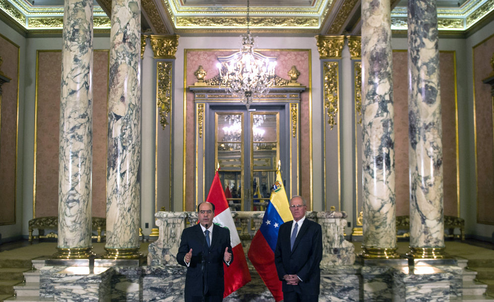 Pronunciamiento del presidente de la República del Perú y del presidente de la Asamblea Nacional de Venezuela