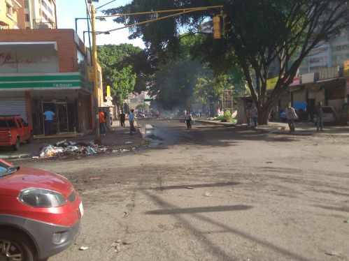 Reportan barricadas en El Paraíso #25May
