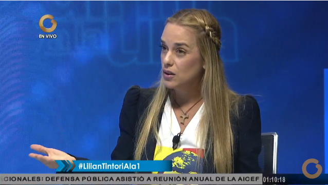 Lilian Tintori: Lo que hoy me aleja del Vaticano es que pasa el tiempo y no vienen