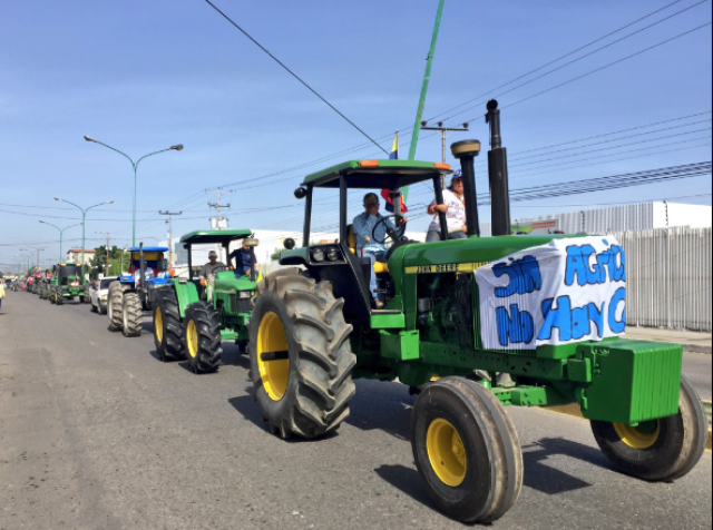 Productores tractorazo