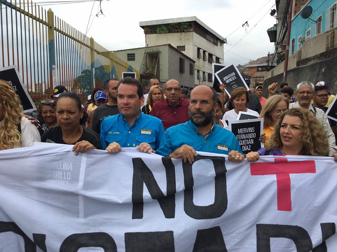 Jorge Millán: Vamos a seguir en las calles hasta que Venezuela cambie