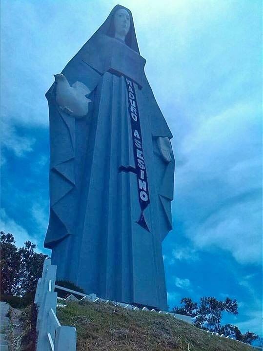 Foto: Así amanece la Virgen de la Paz en Trujillo este / Jesús Rubio