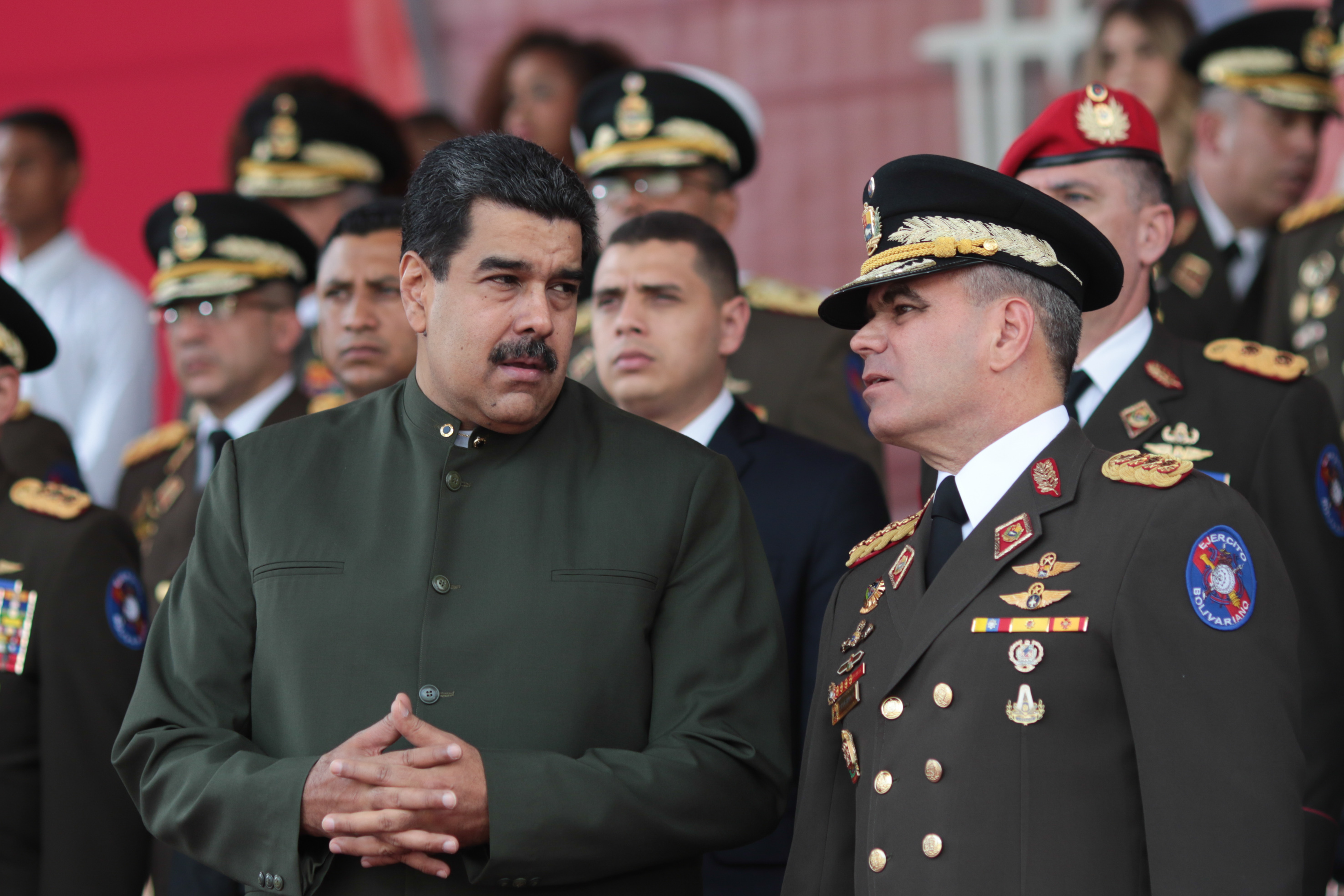 Maduro designó a nuevos comandantes de la cúpula militar chavista