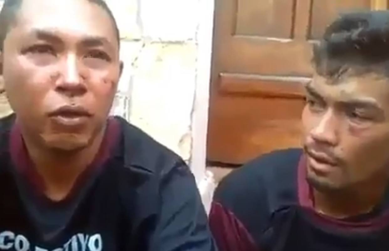 Las revelaciones de los integrantes de un colectivo capturados por manifestantes en Mérida (VIDEO)