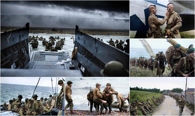 Las extraordinarias fotos a color del Día D en Normandía