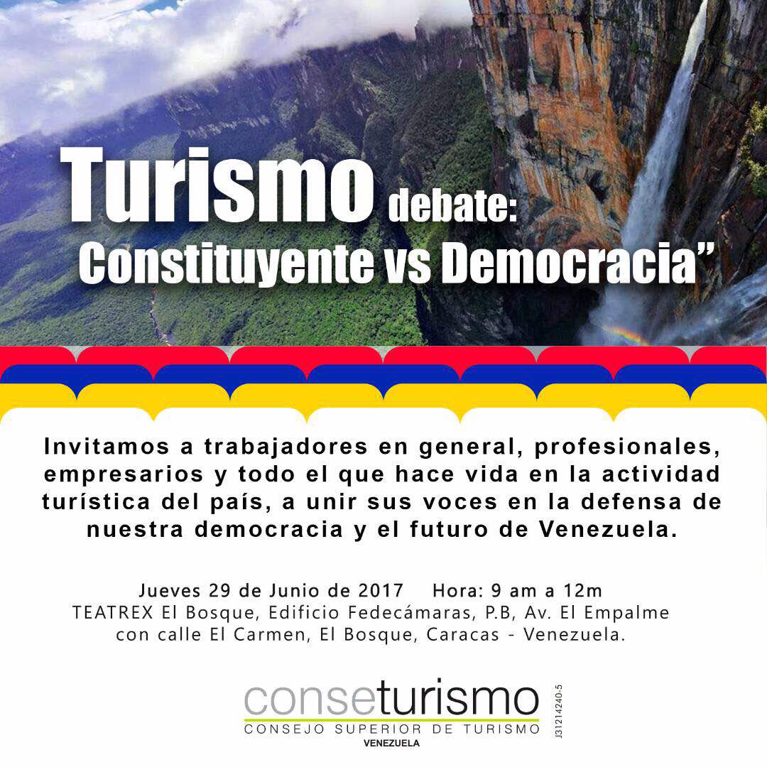 Turismo Debate: Constituyente Vs Democracia