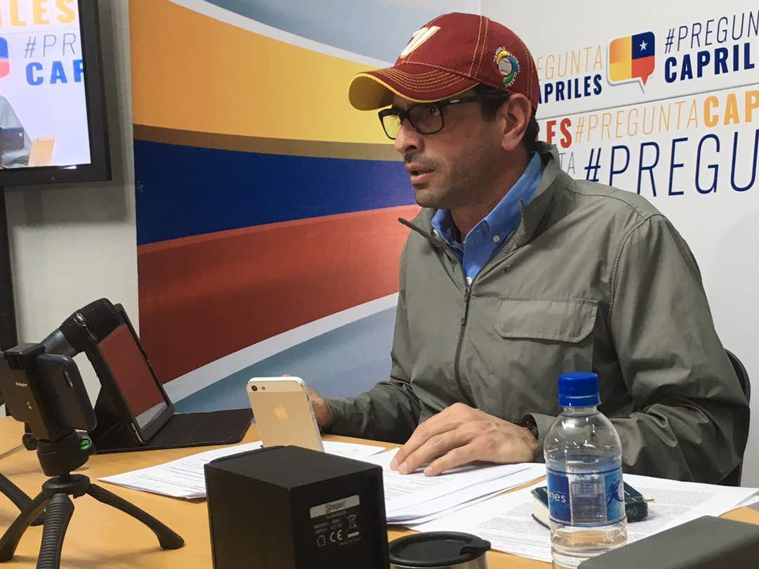 Capriles: Gobierno se coloca la soga al cuello si instala la ANC