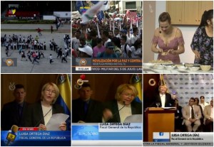 Venevisión y Televen transmiten declaraciones de la Fiscal