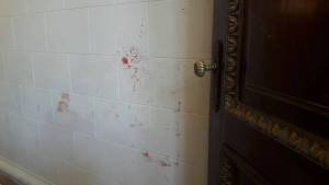 Así quedaron las paredes del Palacio Legislativo tras asalto violento de oficialistas (Fotos)