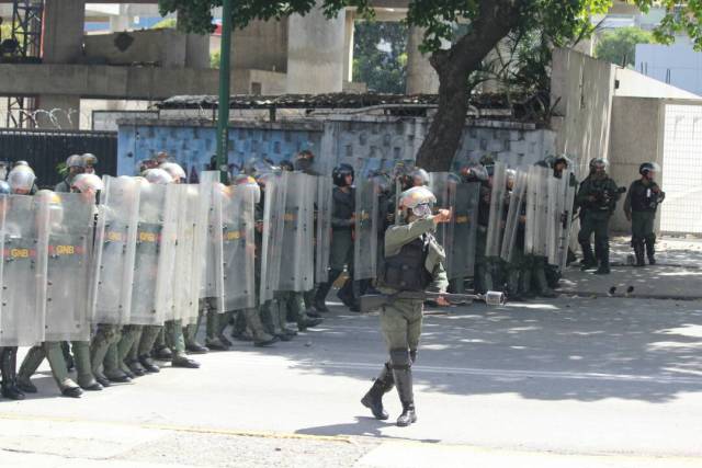 Represión #26Jul / Foto: Régulo Gómez