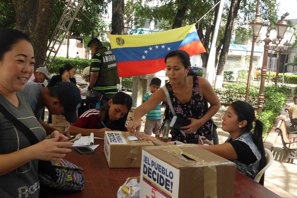 Con normalidad se cumplió la consulta popular en frontera de Táchira