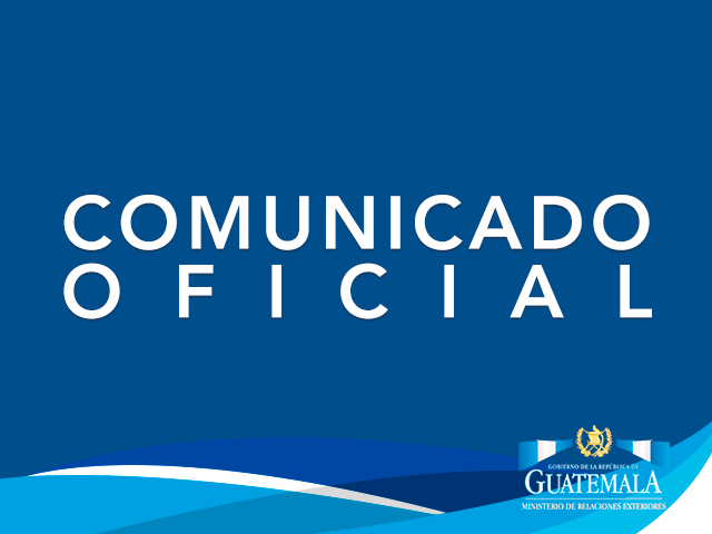 Guatemala lamenta y condena los actos de violencia registrados en la Asamblea Nacional