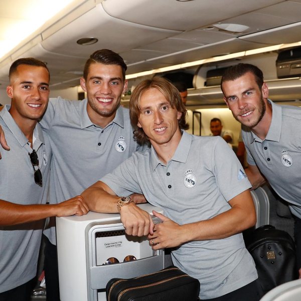 El conjunto blanco viaja a Los Ángeles  para iniciar su pretemporada (Foto: @realmadrid)