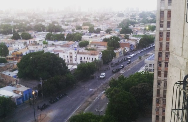 GNB intentó allanar las Torres del Saladillo // Foto @cuatroC019