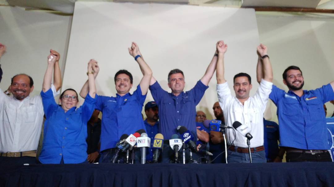 Alejandro Feo La Cruz es el candidato de la Unidad en Carabobo