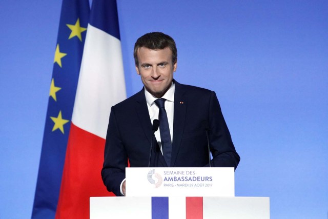 El presidente de Francia, Emmanuel Macron (REUTERS/Yoan Valat/Pool)
