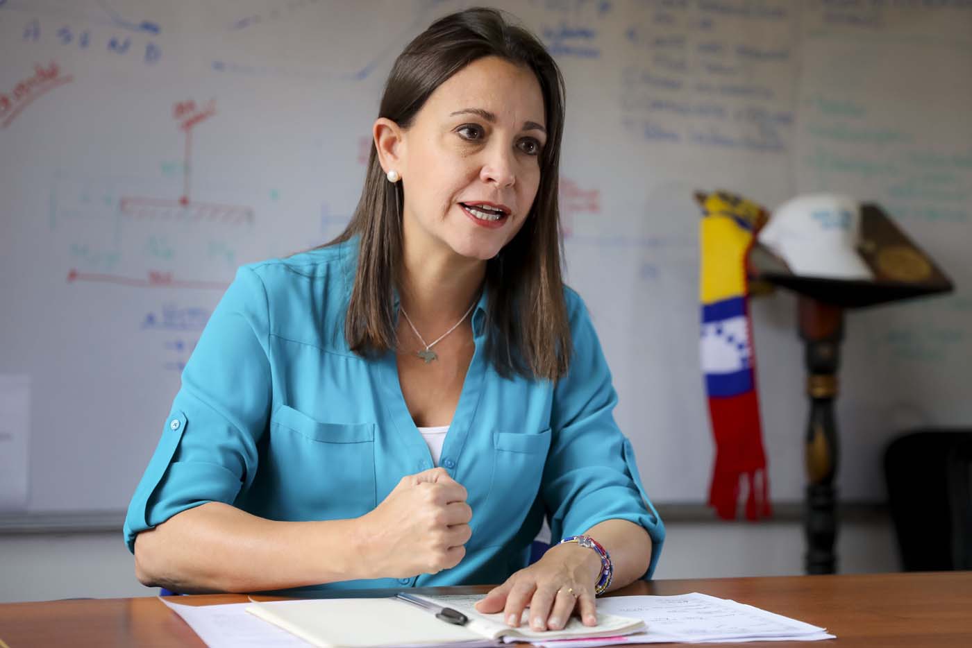 María Corina desmintió a Maduro sobre participación de Vente Venezuela en el diálogo