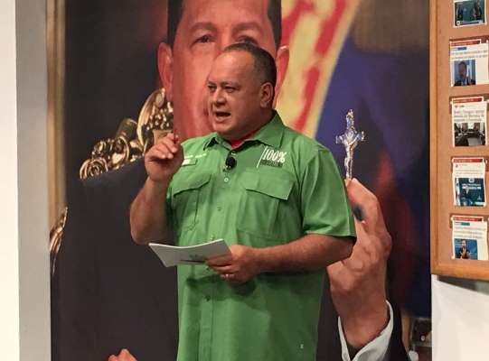 El constituyente Diosdado Cabello (Foto: @ConElMazoDando)