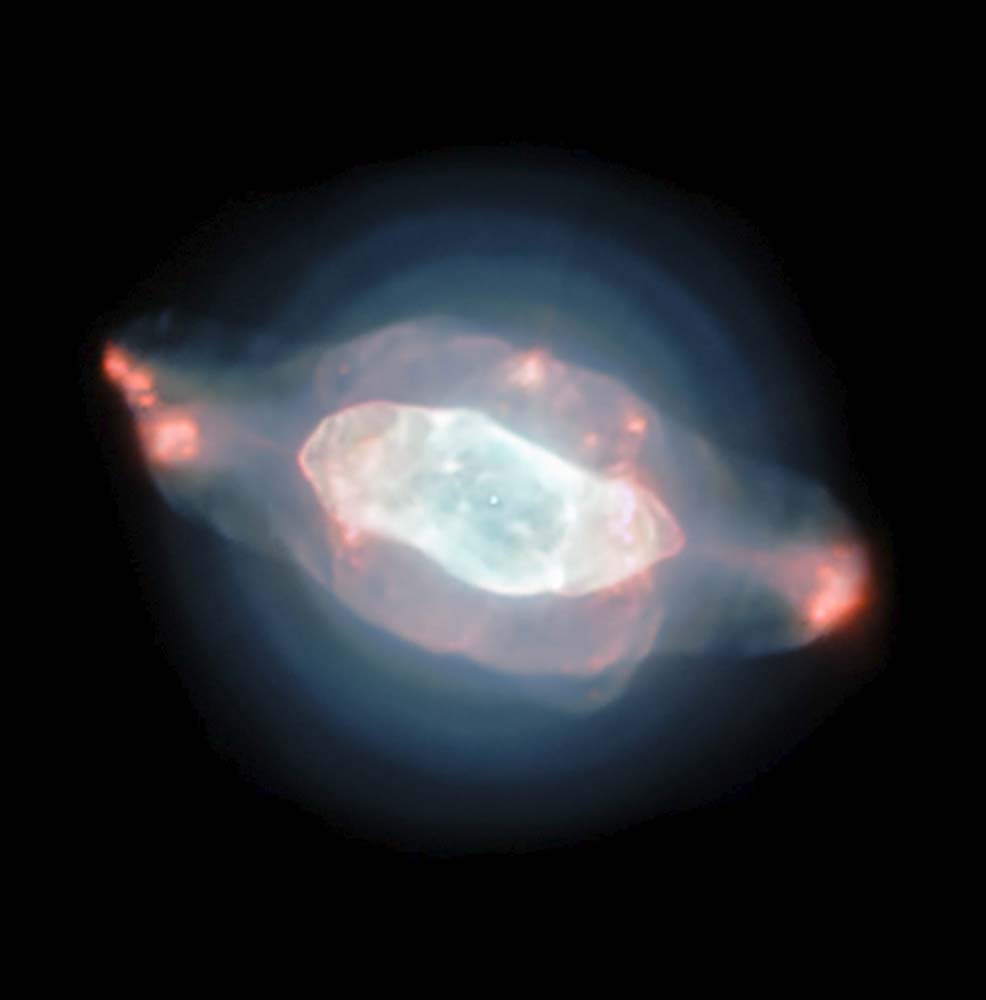 Captan por primera vez imágenes de polvo y burbujas en la nebulosa Saturno (fotos)