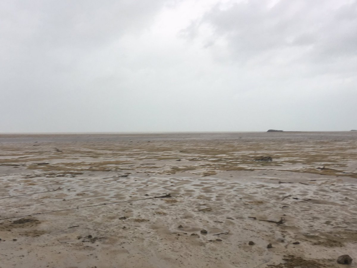 El inquietante efecto del huracán Irma en Bahamas: La playa se quedó sin mar