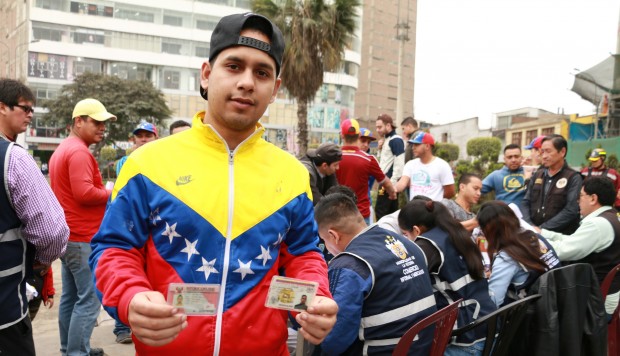 El 95% de los 12 mil venezolanos en el Perú ha obtenido el permiso temporal de permanencia
