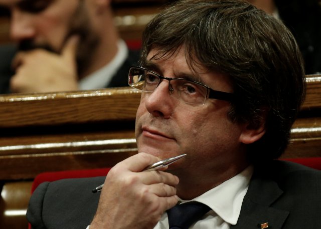 El presidente del gobierno catalán, Carles Puigdemont. REUTERS/Albert Gea