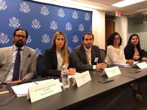 Fabio Valentini: EEUU y comunidad internacional nos exhortan a continuar presión contra el régimen