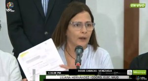 Liliana Hernández: Tibisay no violó la norma, sino la Constitución, la Ley y los reglamentos