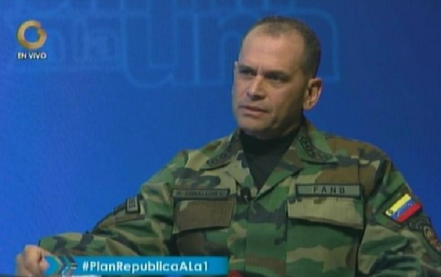 Comandante Remigio Ceballos // Foto captura video