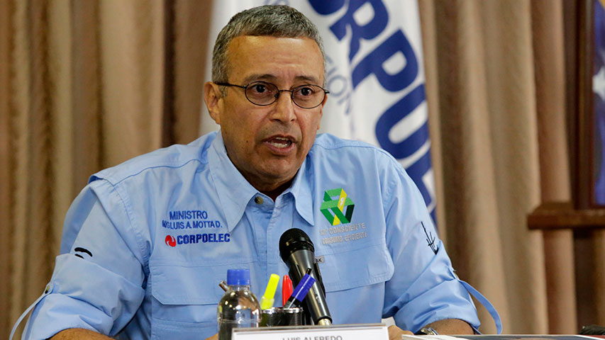 Motta Domínguez anunció refuerzo de seguridad en subestaciones eléctricas para prevenir “sabotajes”