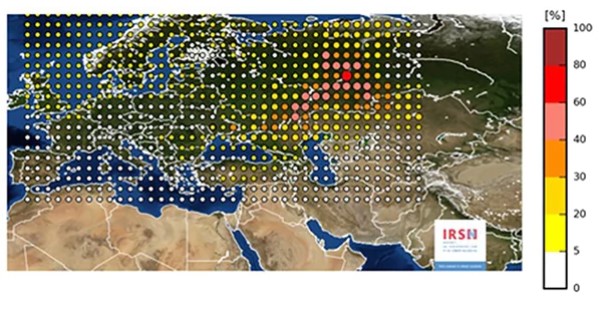 Una nube radioactiva se extiende por Europa