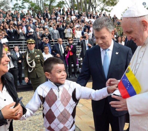 Murió Yalik Peña, quien le entregó la Bandera de Venezuela al Papa Francisco