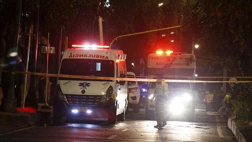 Ataque con granada deja 25 heridos en Colombia