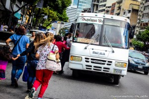Solo 5% de la flota del transporte está operativa en Caracas