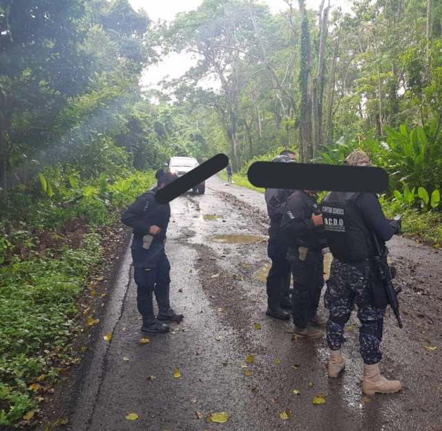 operativo policial Rio chico. Foto @RCamachoVzla