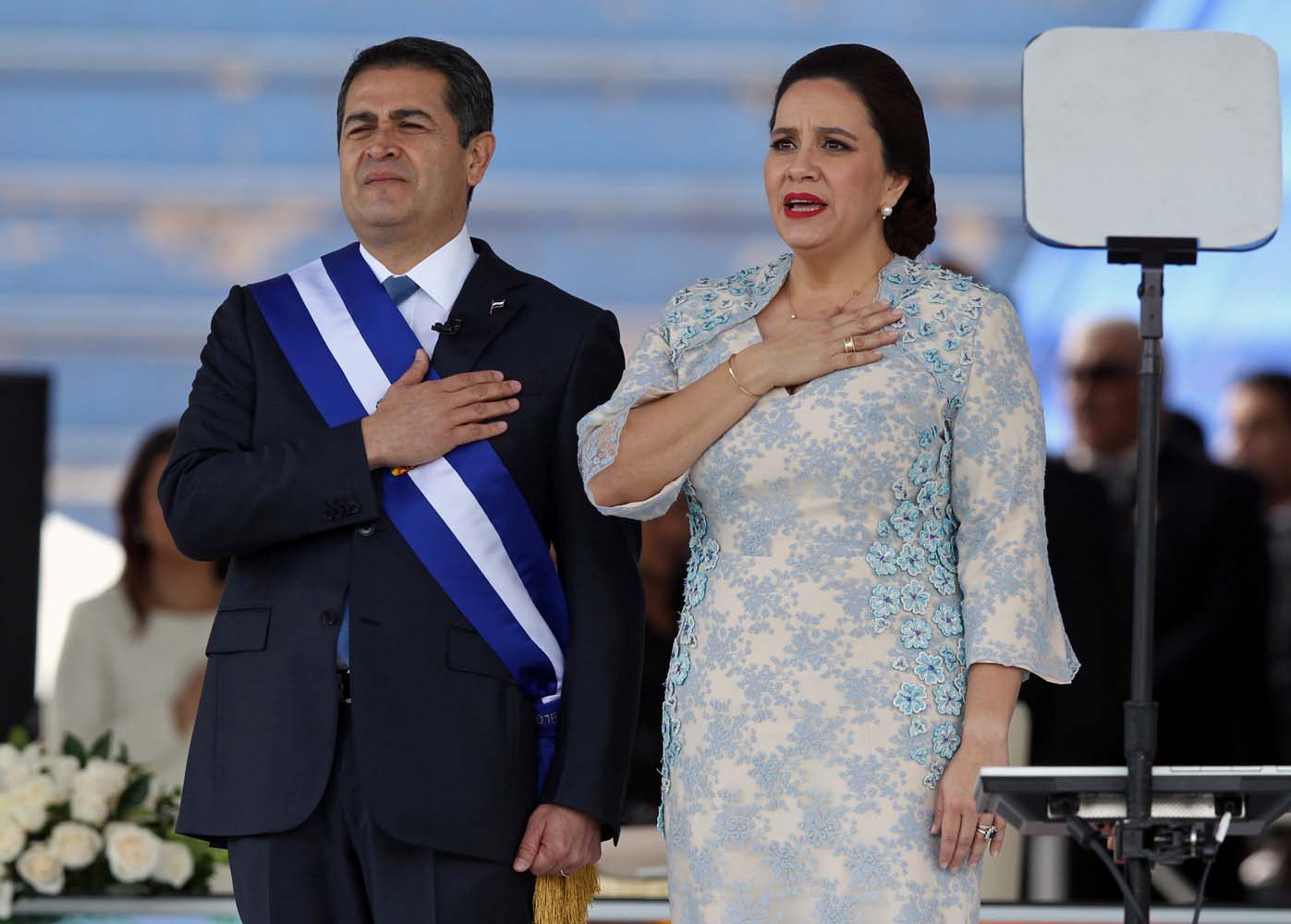 Presidente Juan Orlando Hernández investido para segundo mandato en Honduras