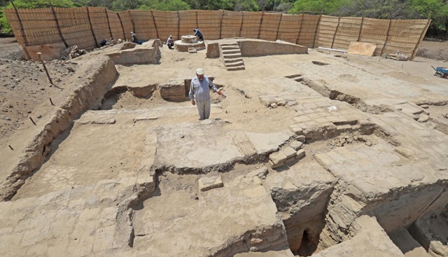 Descubren recinto prehispánico para reuniones protocolares al norte de Perú