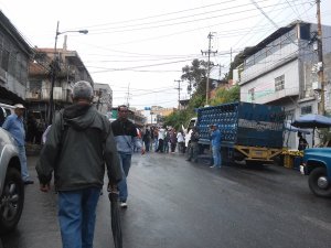 Protesta en El Junquito por falta de agua #23Ene