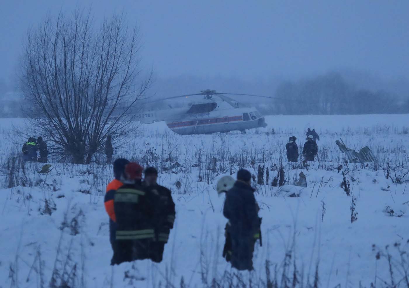 Un avión se estrella cerca de Moscú, hay 71 muertos
