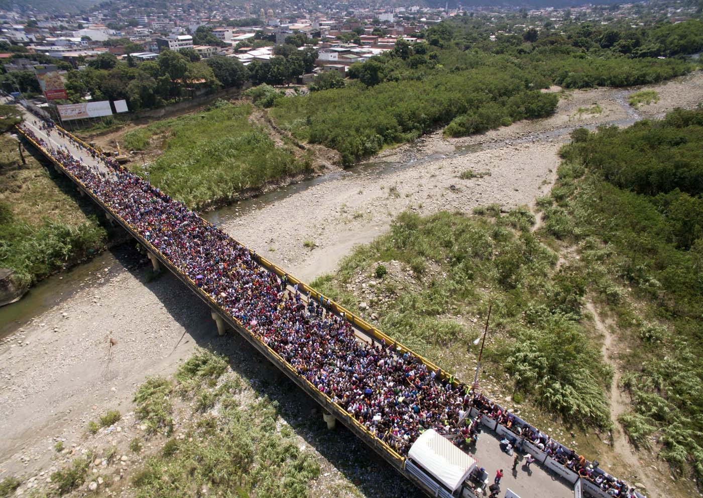 Puente Simón Bolívar: el testigo de una crisis