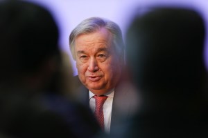 António Guterres viajará a Rusia para verse con Putin y asistir al Mundial