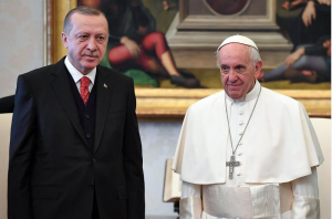 El Papa y Erdogan mantuvieron una larga reunión sobre Jerusalén en Vaticano