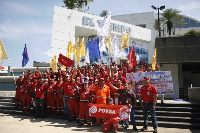 Trabajadores de PDVSA / Foto: Daniel Olivares