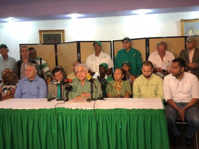 Foto: Copei-Miranda, no participara en las Elecciones Presidenciales / prensa
