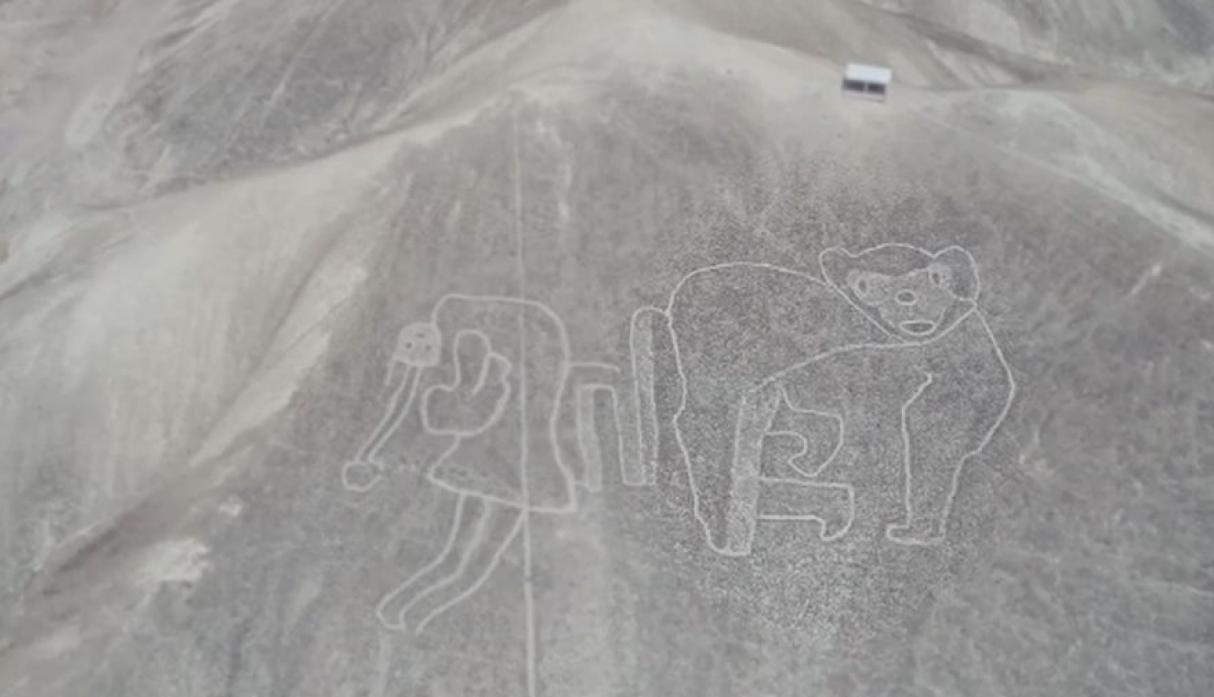 Descubren más de medio centenar de geoglifos en desierto de Nasca en Perú (Fotos)