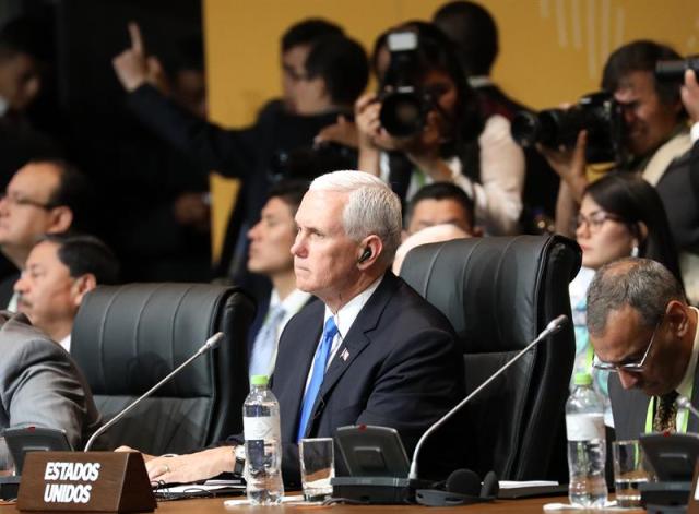 Mike Pence, vicepresidente de los Estados Unidos | FOTO: EFE