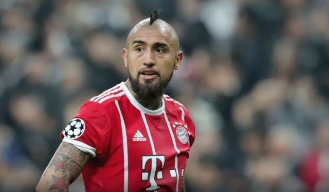 Arturo Vidal, mediocampista chileno del Bayern de Múnich | Foto captura de las redes sociales