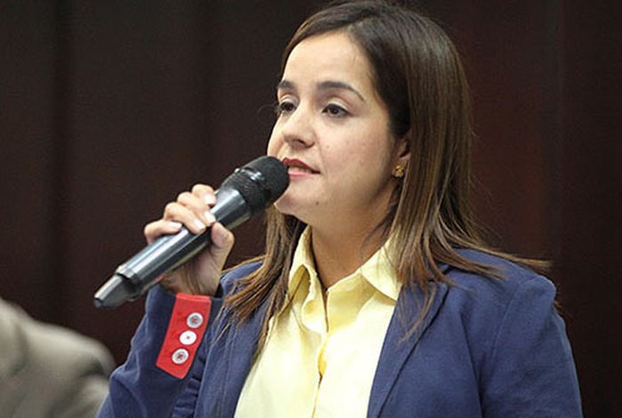 Karin Salanova denunció que no llegó ninguna maquinaria para ayudar a vecinos de El Limón