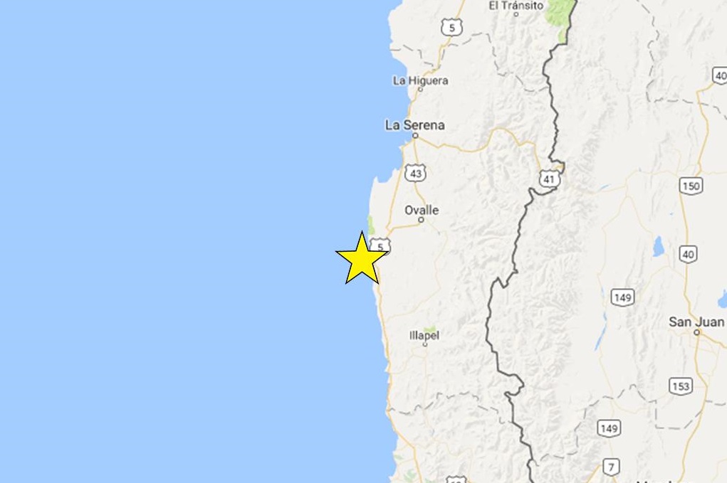 Sismo de magnitud 6,2 sacude la zona centro y norte de Chile #10Abr
